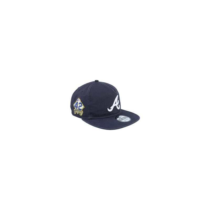 Atlanta Braves MLB Jackie Robinson Day Golfer Navy Snapback - New Era