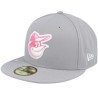Baltimore Orioles MLB22 Mothers Day 59FIFTY Grey Fitted - New Era