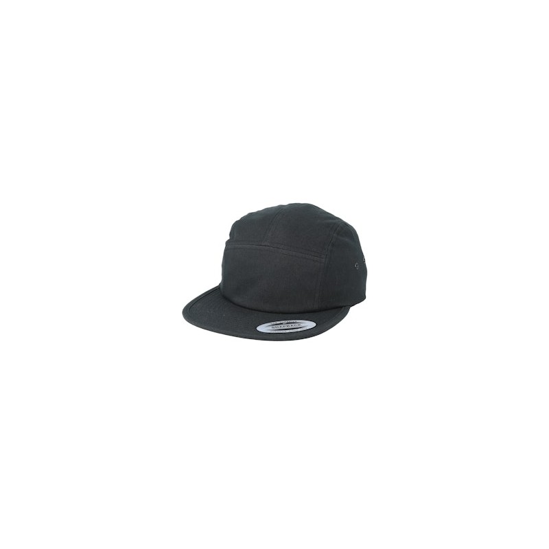 Black 5-Panel - Yupoong