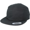 Black 5-Panel - Yupoong