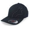 Corp Shift 2 Black/Black Flexfit - Alpinestars