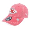 Kansas City Chiefs Washed Contrast 9TWENTY Red Dad Cap - New Era