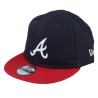 Kids Hatstore Exclusive x Atlanta Braves Infant 9FIFTY Navy/Scarlet Snapback - New Era