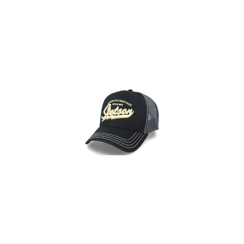 American Heritage Classic Black Trucker - Stetson