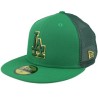 Los Angeles Dodgers 59FIFTY MLB St Patricks Day 23 Green Mesh Fitted - New Era