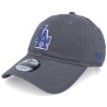 Los Angeles Dodgers MLB Core Classic 9TWENTY Grey Dad Cap - New Era