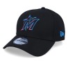 Miami Marlins The League 9Forty Black Adjustable - New Era