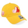 Hatstore Exclusive x Montreal Expos Yellow Gold Double Under Dad Cap - 47 Brand