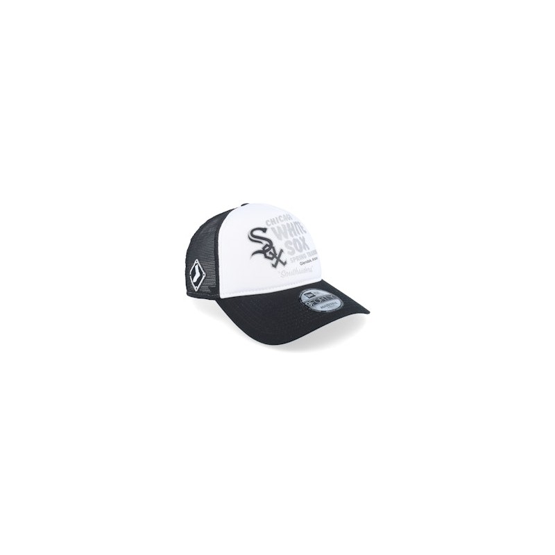 Chicago White Sox Team 9FORTY Spring Training White/Black Trucker - New Era