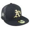 Oakland Athletics MLB All Star Game 59FIFTY Black Mesh Fitted - New Era