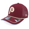 Philadelphia Phillies Vintage Team Rope 9FIFTY Burgundy Trucker - New Era