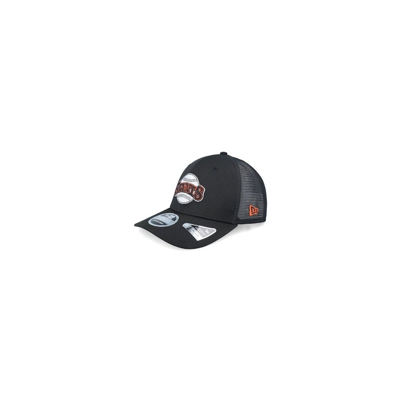 San Francisco Giants MLB Batting Practice 9SEVENTY Black Trucker - New Era