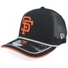 San Francisco Giants Vintage Team Rope 9FIFTY Black A-frame Trucker - New Era