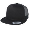 Classic Black A-Frame Trucker - Yupoong