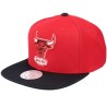 Chicago Bulls Team 2 Tone 2.0 Red/Black Snapback - Mitchell & Ness