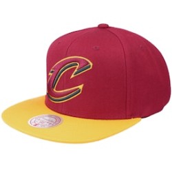 Cleveland Cavaliers Team 2 Tone 2.0 Red/Yellow Snapback - Mitchell & Ness