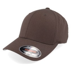 Wooly Combed Brown Flexfit - Flexfit