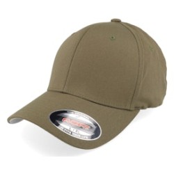 Wooly Combed Olive Flexfit - Flexfit