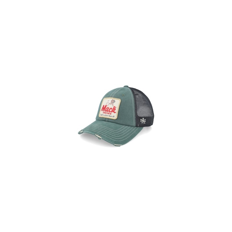 Hatstore Exclusive x Mack Truck Orville Black/Green Trucker - American Needle