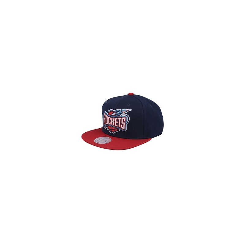 Houston Rockets Team 2 Tone 2.0 Navy/Red Snapback - Mitchell & Ness