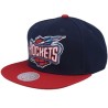 Houston Rockets Team 2 Tone 2.0 Navy/Red Snapback - Mitchell & Ness