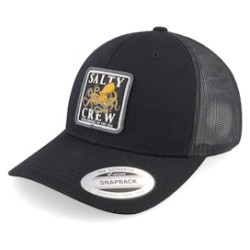 Ink Slinger Retro Black Trucker - Salty Crew