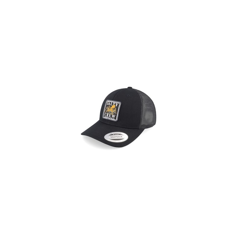 Ink Slinger Retro Black Trucker - Salty Crew