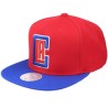 Los Angeles Clippers Team 2 Tone 2.0 Red/Royal Snapback - Mitchell & Ness