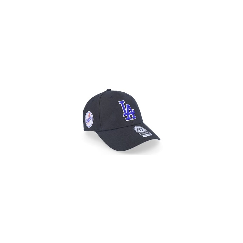 Los Angeles Dodgers MLB Sure Shot 47 Mvp Black Adjustable - 47 Brand