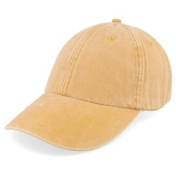 Vintage Washed Mustard Dad Cap - Beechfield