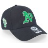 Oakland Athletics MLB Sure Shot 47 Mvp Black Adjustable - 47 Brand