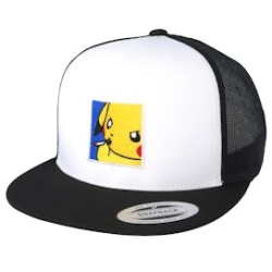 Poke Smoke White/Black Trucker - BOOM