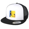 Poke Smoke White/Black Trucker - BOOM