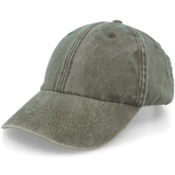 Vintage Washed Olive Dad Cap - Beechfield