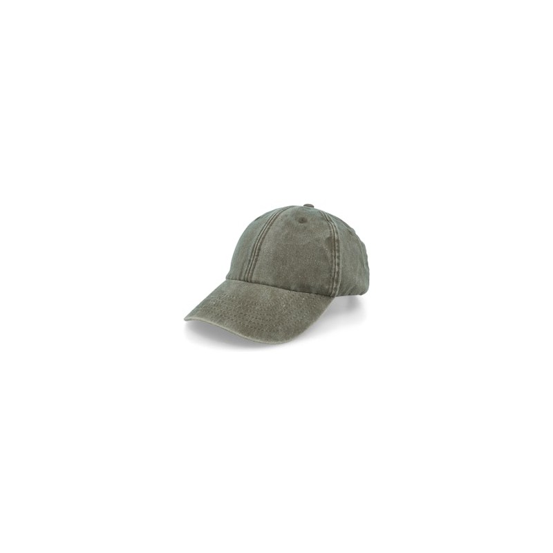 Vintage Washed Olive Dad Cap - Beechfield