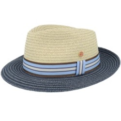 Maleo Paper Braid Beige-gem Trilby Straw Hat - Mayser