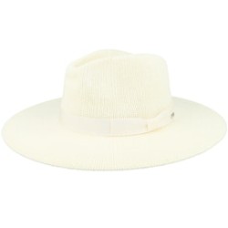 Lyons Knit Packable Hat Natural Fedora - Brixton