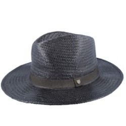 Passage Black Straw Hat - Brixton