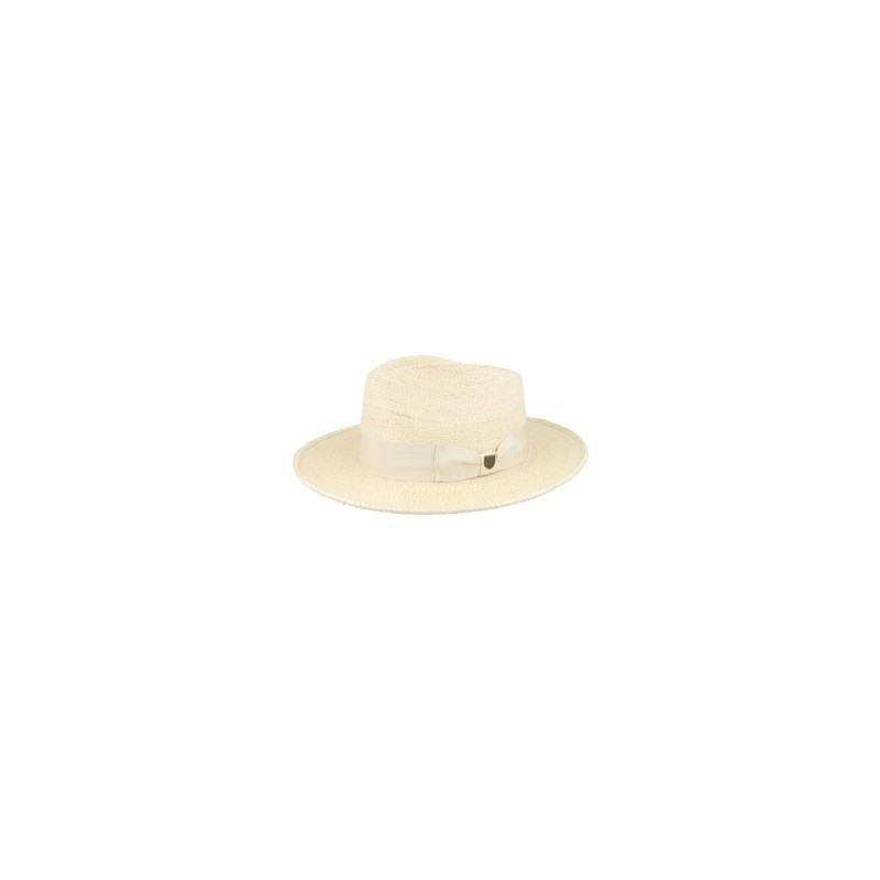 Swindle Straw Natural/Natural Fedora - Brixton