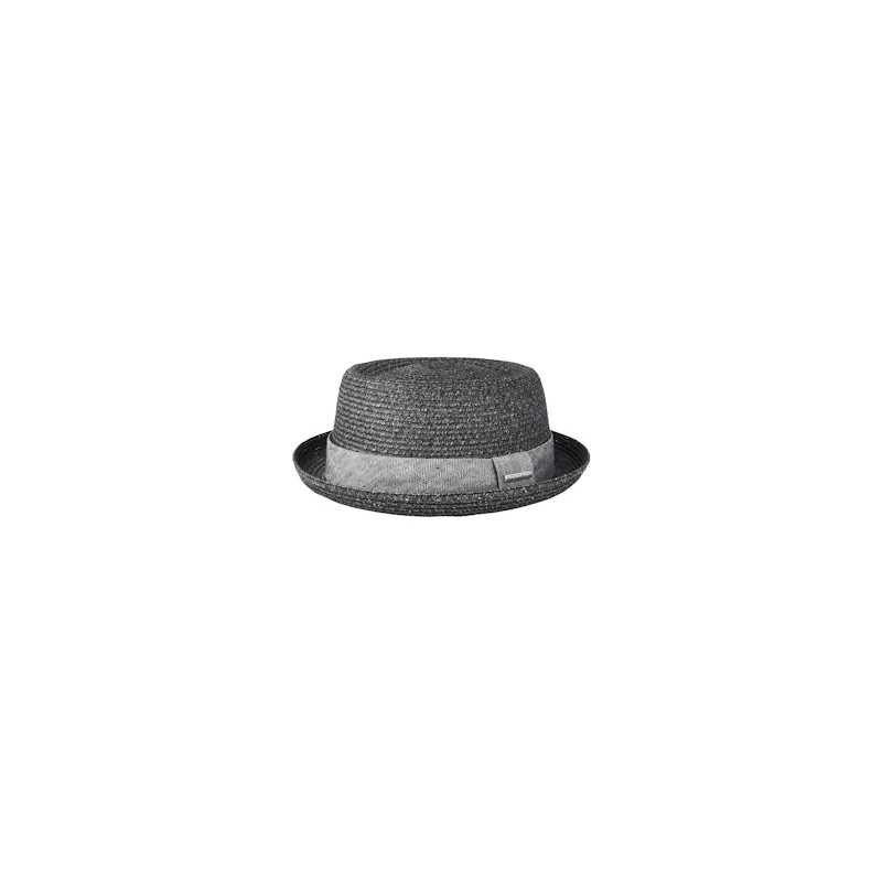 Toyo Heather Black Porkpie - Stetson