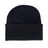 Black Cuff Blank Beanie - Beechfield