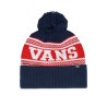 Check Beanie Dress Blues Pom - Vans