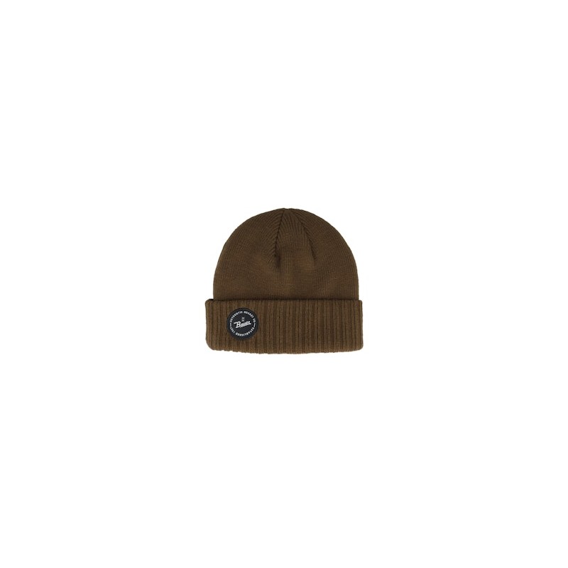 Knit Patch Toque Tan Cuff - Bauer