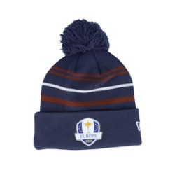Rep Sat Knit Ryders Cup Navy Pom - New Era
