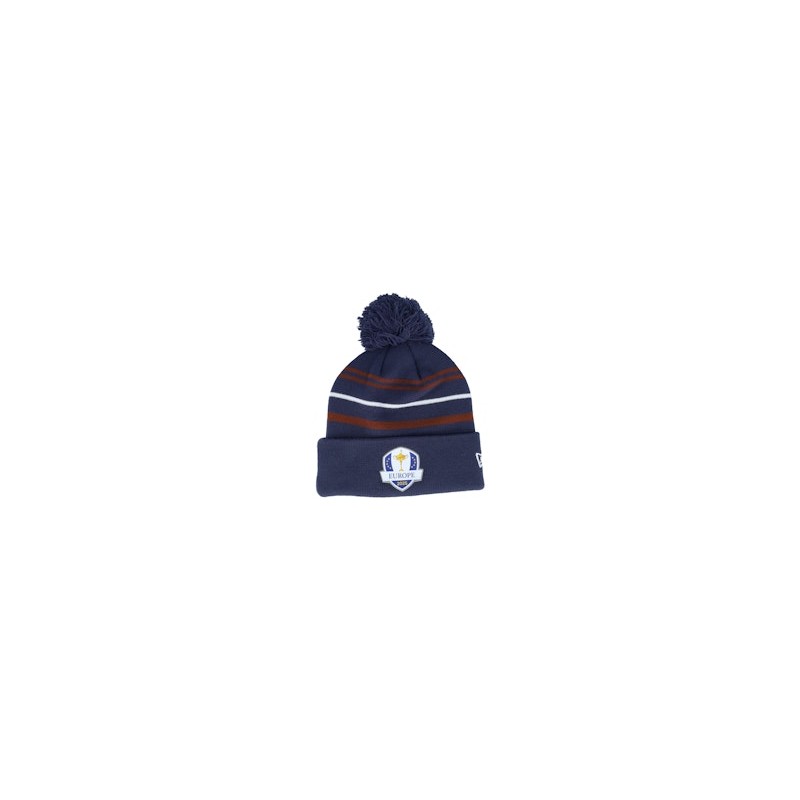 Rep Sat Knit Ryders Cup Navy Pom - New Era
