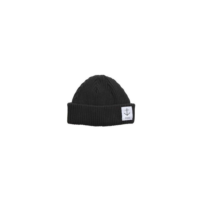 Smula Organic Black Short Beanie - Resteröds