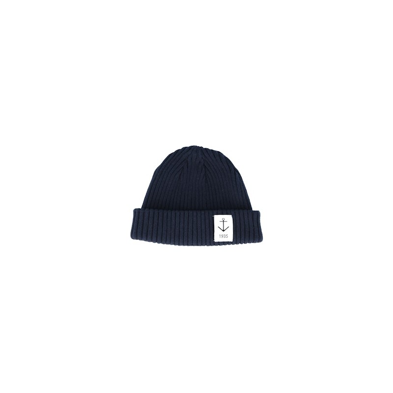 Smula Organic Navy Short Beanie - Resteröds
