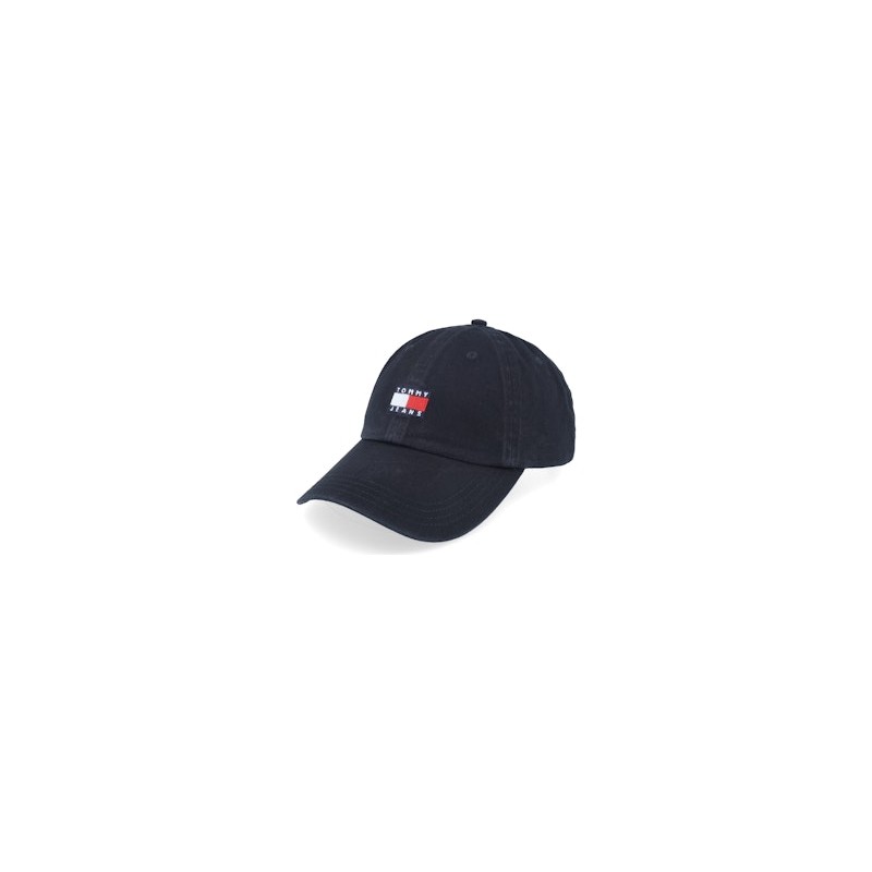 Tjm Heritage Cap Black Dad Cap - Tommy Hilfiger