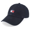 Tjm Heritage Cap Black Dad Cap - Tommy Hilfiger