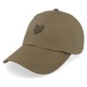Tonal Eagle Baseball Cap Olive Dad Cap - Lyle & Scott
